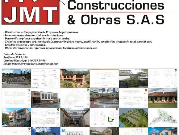 JMT CONSTRUCCIONES Y OBRAS. EMPRESA CONSTRUCTORA