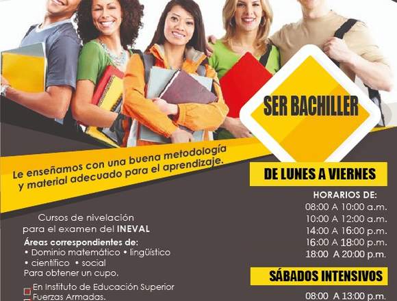 PREPÁRATE PARA EL "SER BACHILLER" 