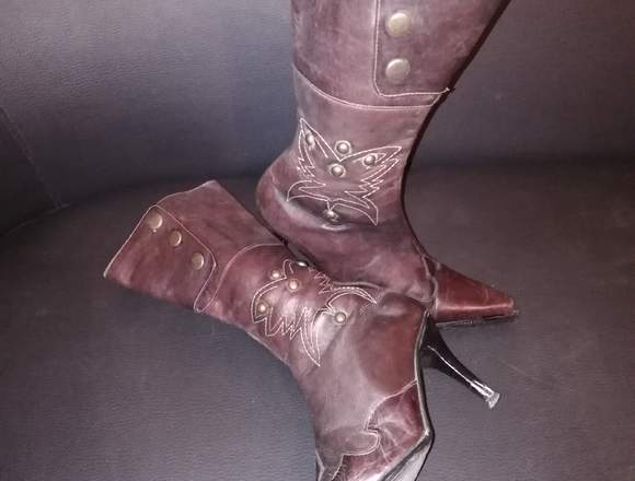 BOTAS ALTA DE MUJER TALLA 36