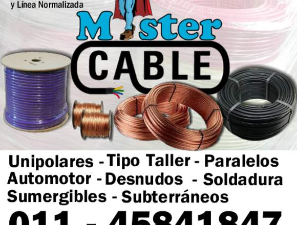 Cables,Subterráneos,TPR, Unipolares