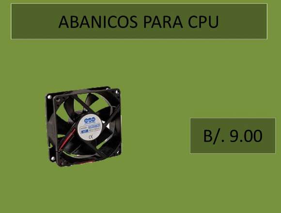 ABANICO PARA PC - NUEVO 