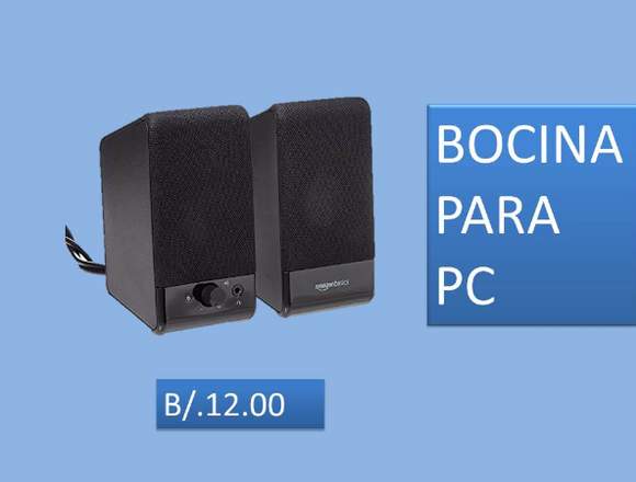 BOCINAS PARA PC - NUEVO 