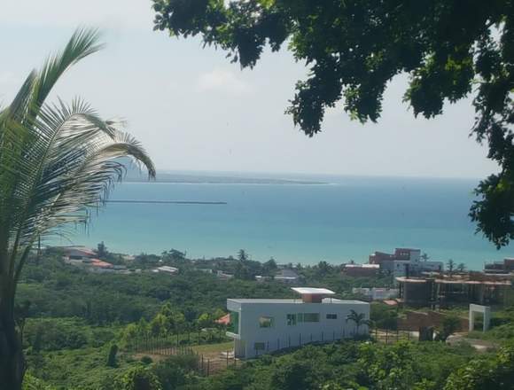 VENDO LOTE EN PRADOMAR CON VISTA AL MAR 