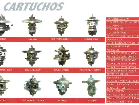 REPARACIÓN Y VENTA DE TURBO CARGADORES