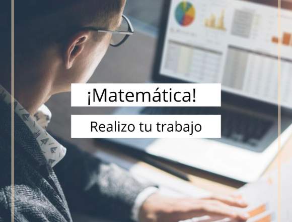 TFG, TFM y todo en matemáticas.