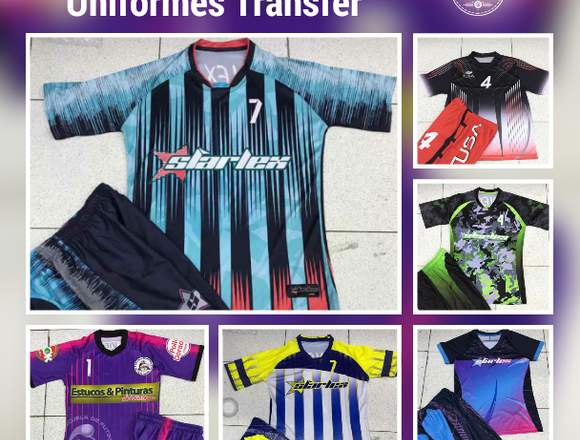 Uniformes de fútbol en promoción