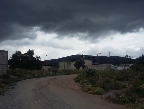 Terreno cerca de carretera Pachuca- Tulancingo 