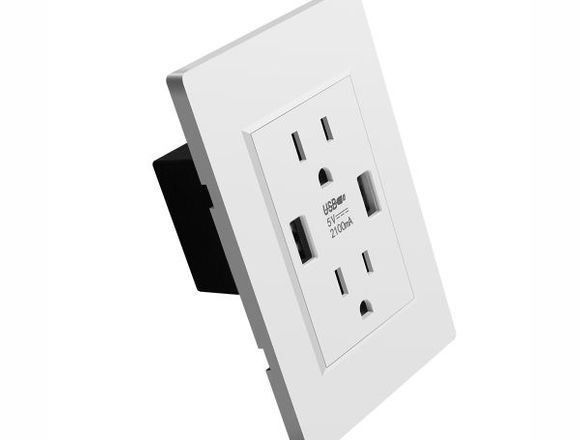 Enchufe de pared doble USB 2.1A de Colombia