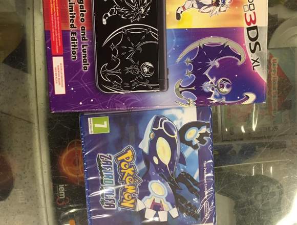 NEW 3DS XL  SALGALEO AND LUNALA EDICION LIMITADA