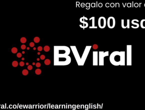 Clases de inglés en vivo online más regalo