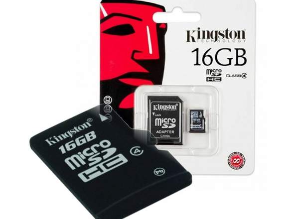 Memoria MicroSD 16GB Original Kingston