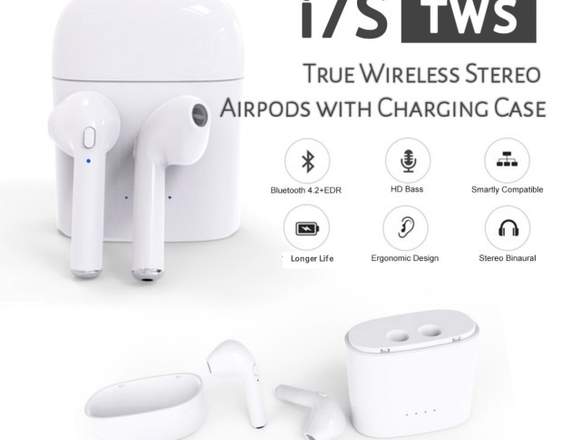 Auriculares Bluetooth . i7S TWS wireless EARBUDS 