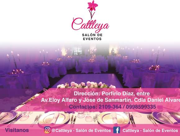 Cattleya Salón de Eventos  en Loja 