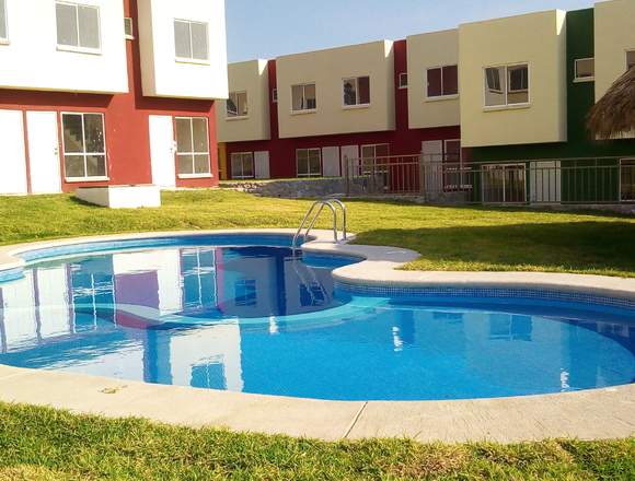 🏡  ✳️¡VENTA CASA TEMIXCO MORELOS CON ALBERCA¡✳️🏡