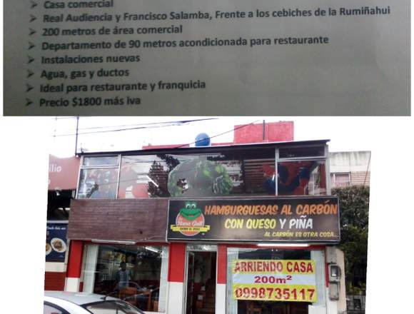 Casa comercial con instalaciones nuevas