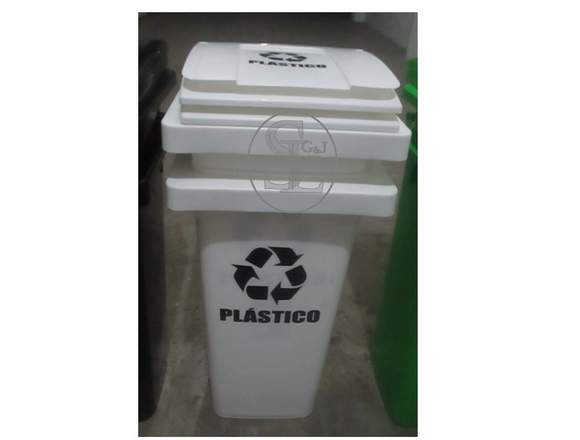 TACHOS DE 120Lt C/2 RUEDAS Y LOGO ECOLOGICOS