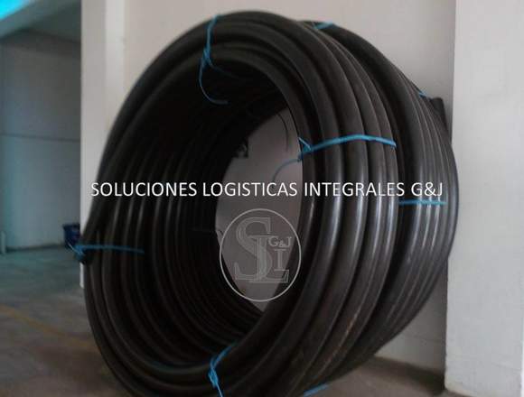 TUBERÍA DE HDPE DE 110mm C-8 x 100mt