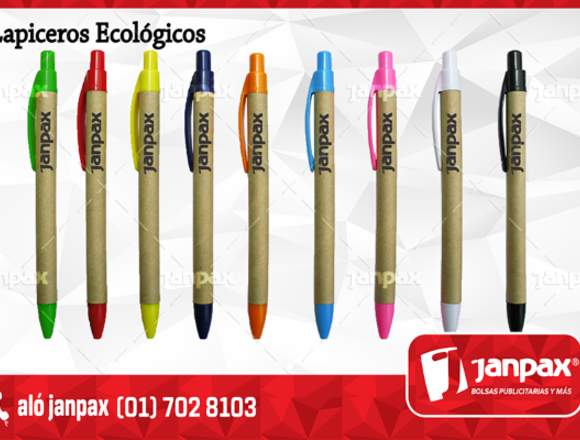 LAPICEROS ECOLÓGICOS - BUENOS PRECIOS 