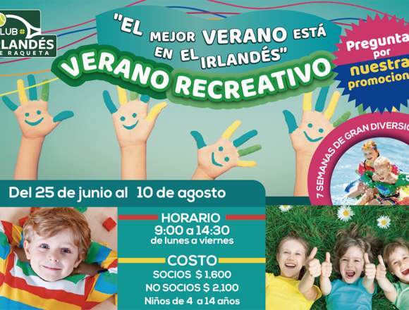 Curso de verano y campamento de tenis