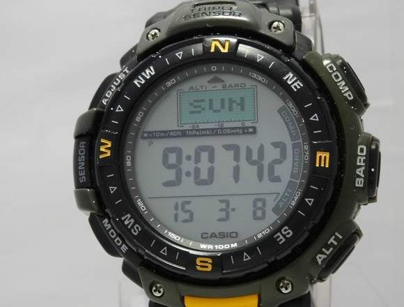 Reloj Casio Pathfinder Protrek Modelo Pag40-3v