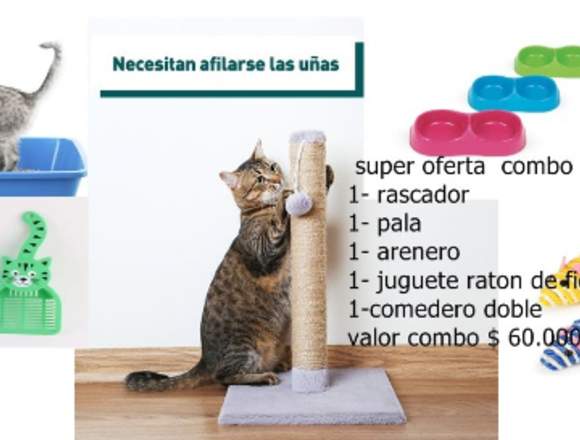 gimnasio o rascador para gatos 