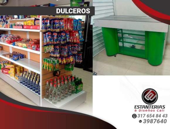 DISTRIBUCIONES  EN  ACERO. PARA SUPERMERCADOS 