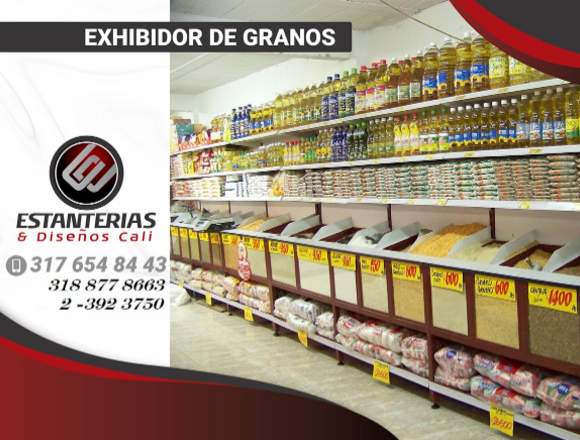 Estanterías y góndolas para supermercado 