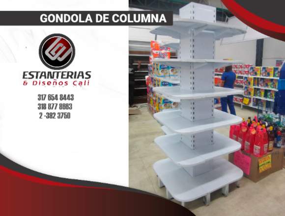 ESTANTERÍAS, GÓNDOLAS, Exhibidores de vitrina. 