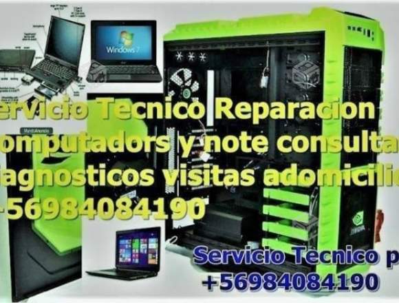 SERVICIO TÉCNICO NOTEBOOKS Y PC A DOMICILIO