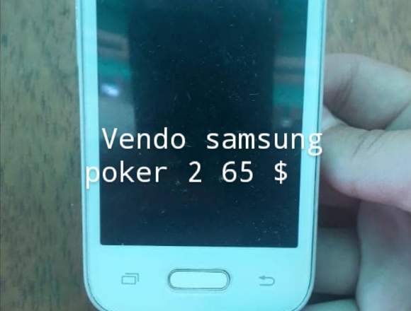 Vendo celular samsung galex poker 2 