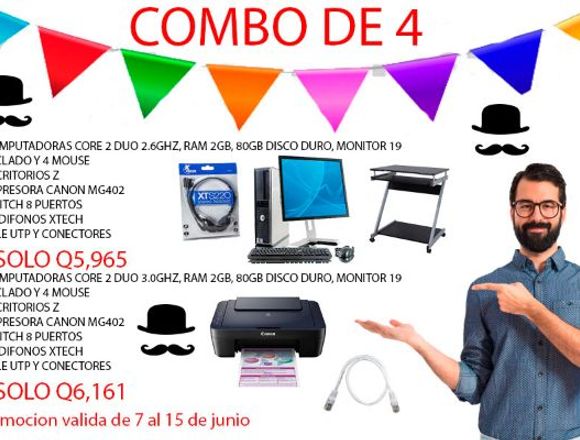 combos de computadoras completas