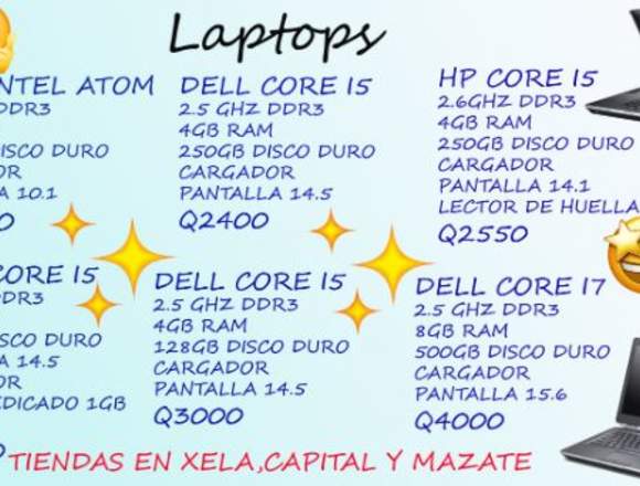 laptops con garantia