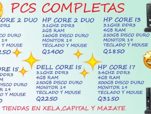 computadoras completas