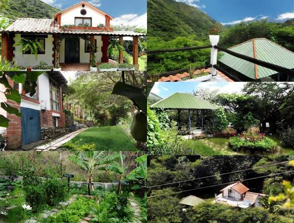 En venta casa con terreno en Vilcabamba.