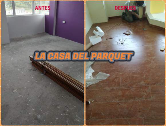 Reparación de piso flotante 