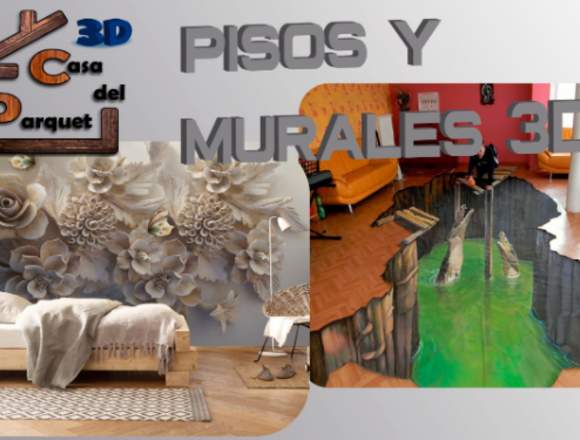 Pisos y Murales 3D, Porcelanato Liquido 