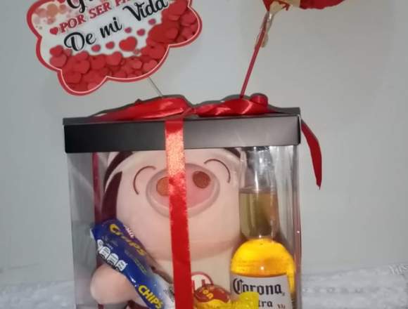 Canastas de regalo para el día de San Valentin