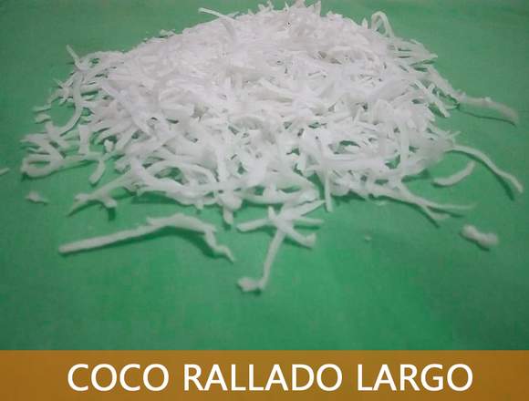 COCO RALLADO DE LA SELVA PERUANA