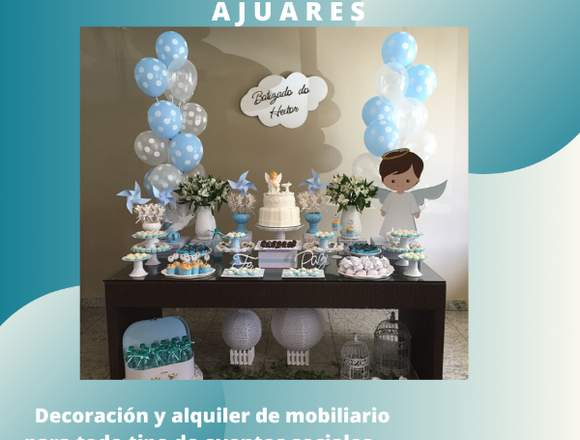 Decoración eventos sociales y empresariales