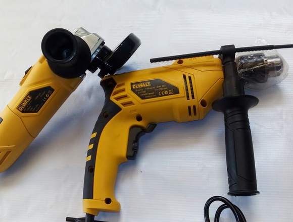 Combo taladro mas pulidora Dewalt