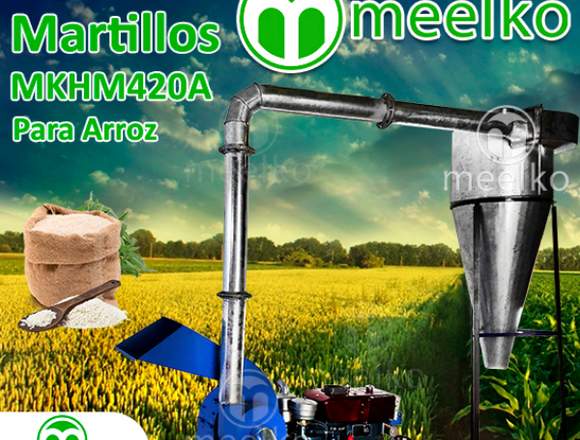 molino de martillo meelko para arroz 