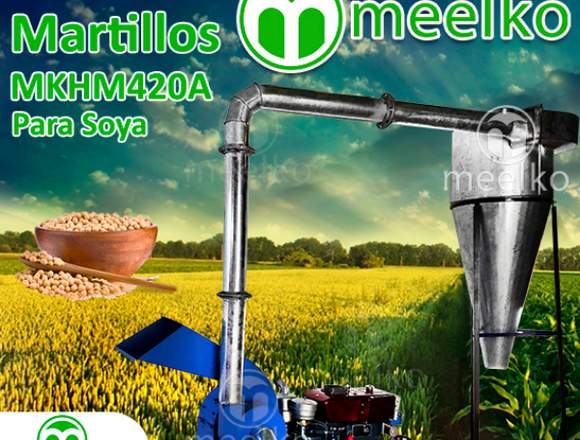 Molino de martillo meelko para soya 