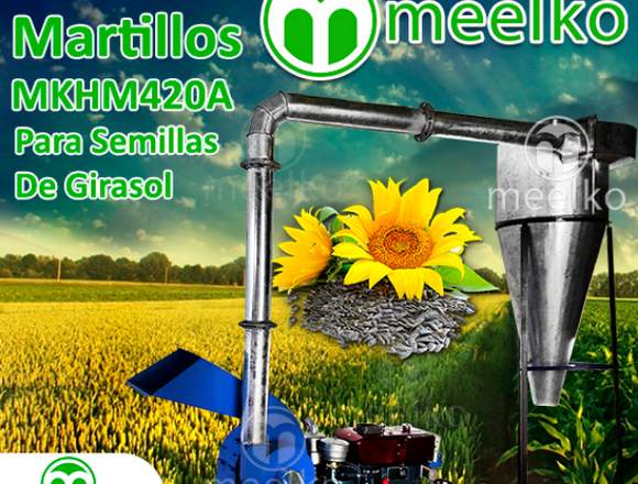 Molino de martillo meelko para semilla de girasol 