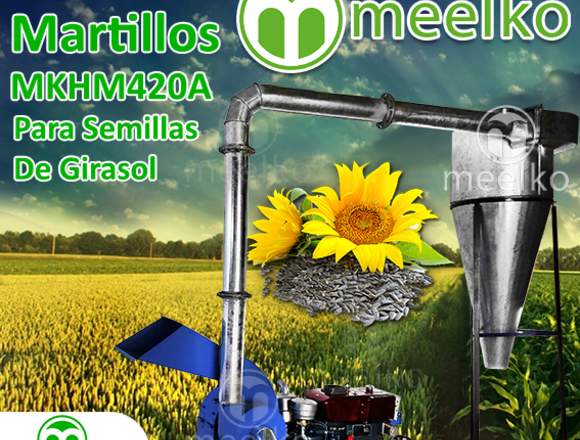 Molino triturador Meelko para semilla de girasol 