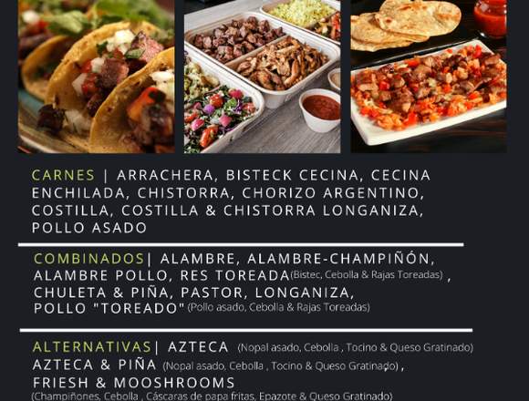 Taquizas Gourmet