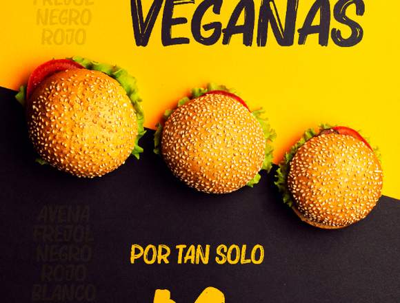 CARNES PARA HAMBURGUESAS VEGANAS