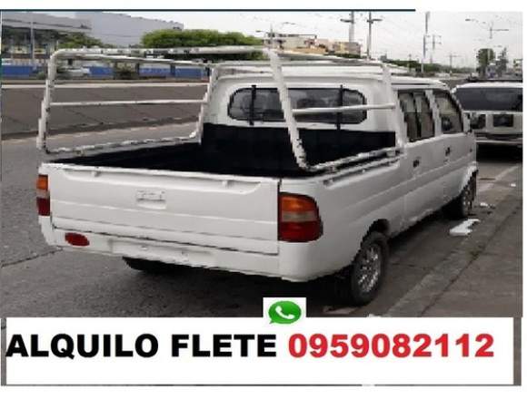 CAMIONETA FLETE SOLO GUAYAQUIL 0959082112