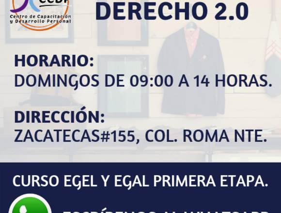 CURSO CENEVAL DERECHO