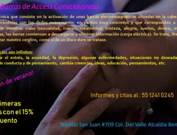 bARRAS DE ACCESS PROMOCIÓN DE VERANO