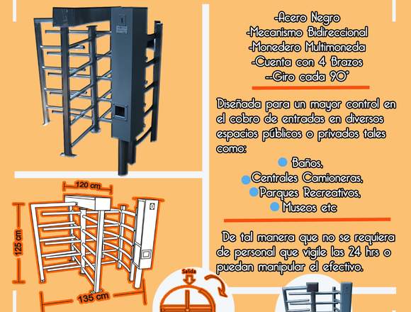 Torniquete de Medio Cuerpo-SYCM